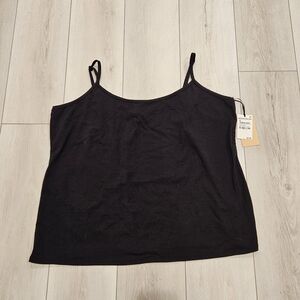 NWT Halogen Tank Top, Black, 3X